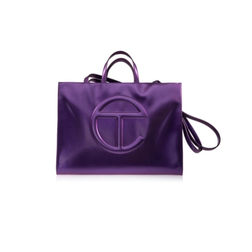 Telfar Large Shopping Bag in Açaí
